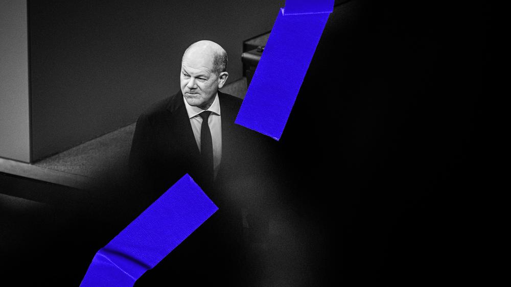 Vertrauensfrage: Unser neuer Brieffreund: Bundeskanzler Olaf Scholz, hier am 13. November 2024 im Deutschen Bundestag