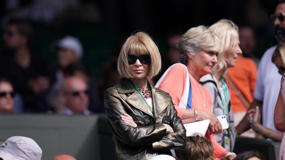 Seit 1988 leitet Anna Wintour die Redaktion der US-Vogue – und wurde selbst zur Modeikone.