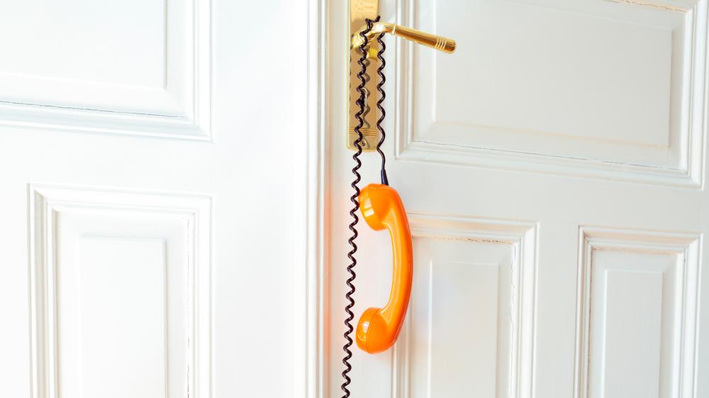 Telefonhörer: Kein Anschiss unter dieser Nummer