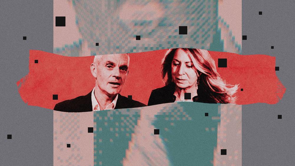 BBC: Zurückgetreten: der bisherige BBC-Intendant Tim Davie und die Chefin von BBC News, Deborah Turness.