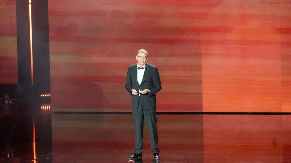  Kulturstaatsminister Wolfram Weimer bei der Verleihung des Deutschen Filmpreises Lola in Berlin im Mai 2025