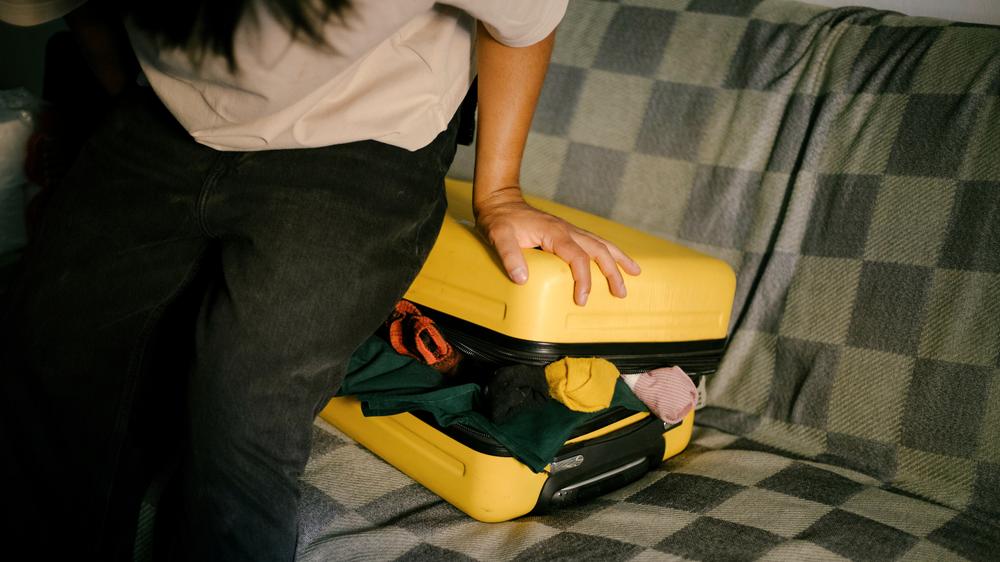Carry-on luggage: If it doesn't fit, it will fit until it no longer fits