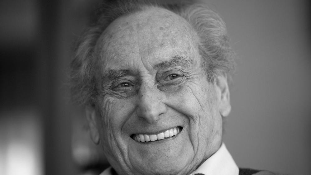 Mundart-Schauspieler: Walter Schultheiß am 02.12.2013 in Wildberg in Baden-Württemberg, wo er bis zu seinem Tod mit seiner Familie lebte.