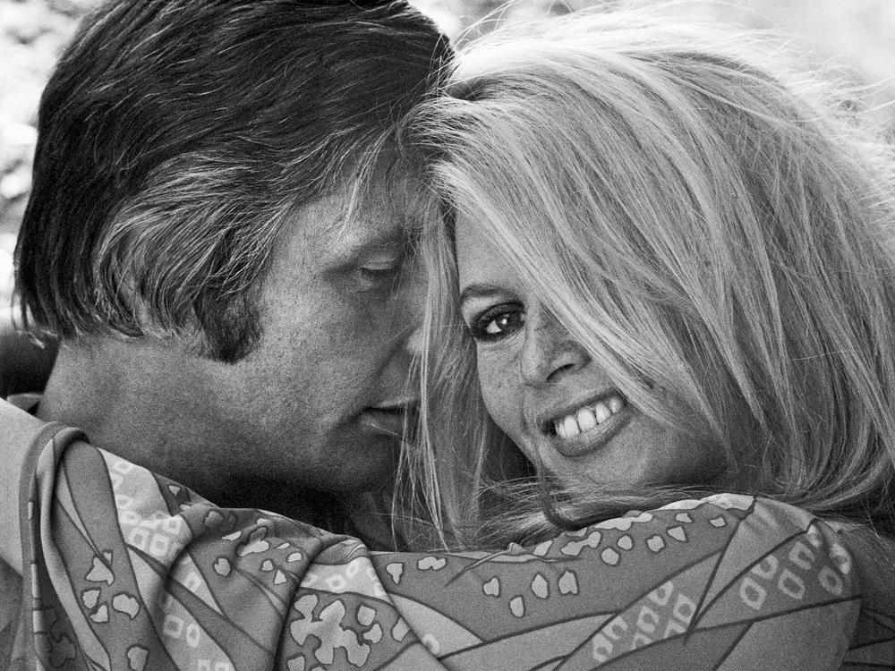 Brigitte Bardot: Von 1966 bis 1969 war Bardot mit Gunter Sachs, Prototyp des Gentleman-Playboys, liiert, hier 1967 in Rom.