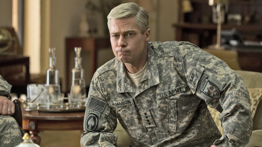 "War Machine": Die Brad-Pitt-Actionfigur in ihrer werksvorgegebenen Ruhestellung.