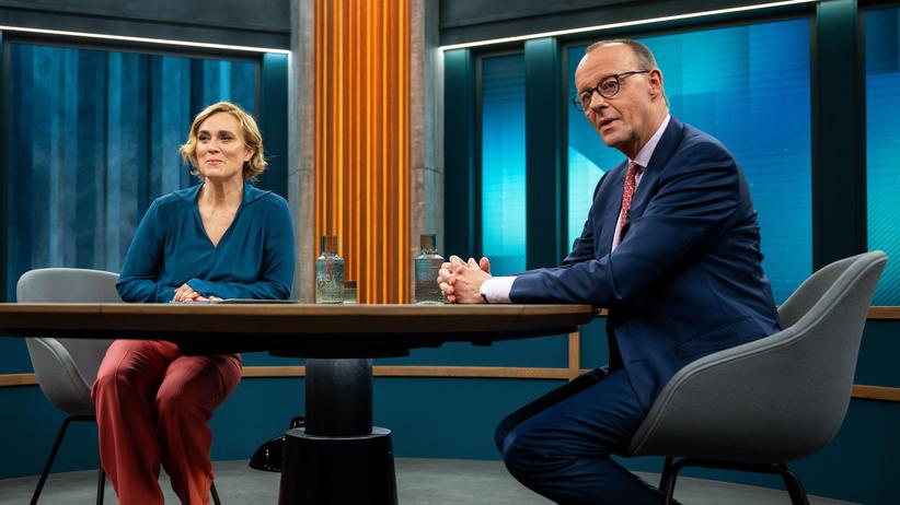 Friedrich Merz bei Caren Miosga: Seltsam, dass es dieses Format vorher  nicht gab | DIE ZEIT