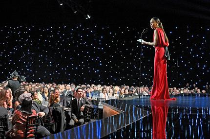 Emilia Pérez Zoe Saldaña Critics Choice Awards