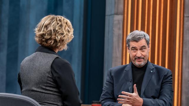 Markus Söder bei Caren Miosga: Mächtig gelassen, bis zur zweiten Halbzeit