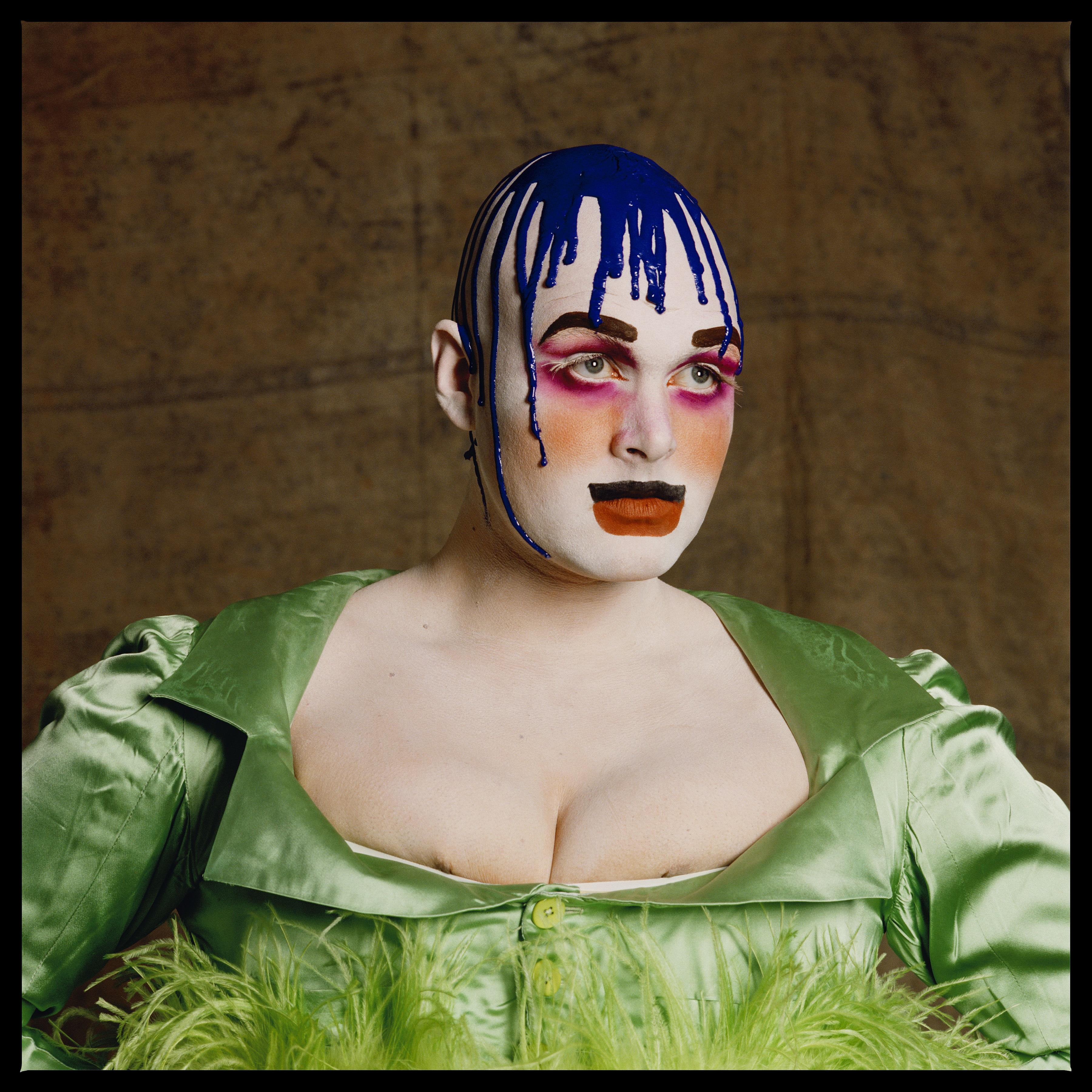 "Leigh Bowery!" in London: Fergus Greer, »Leigh Bowery Session 1 Look 2«, 1988