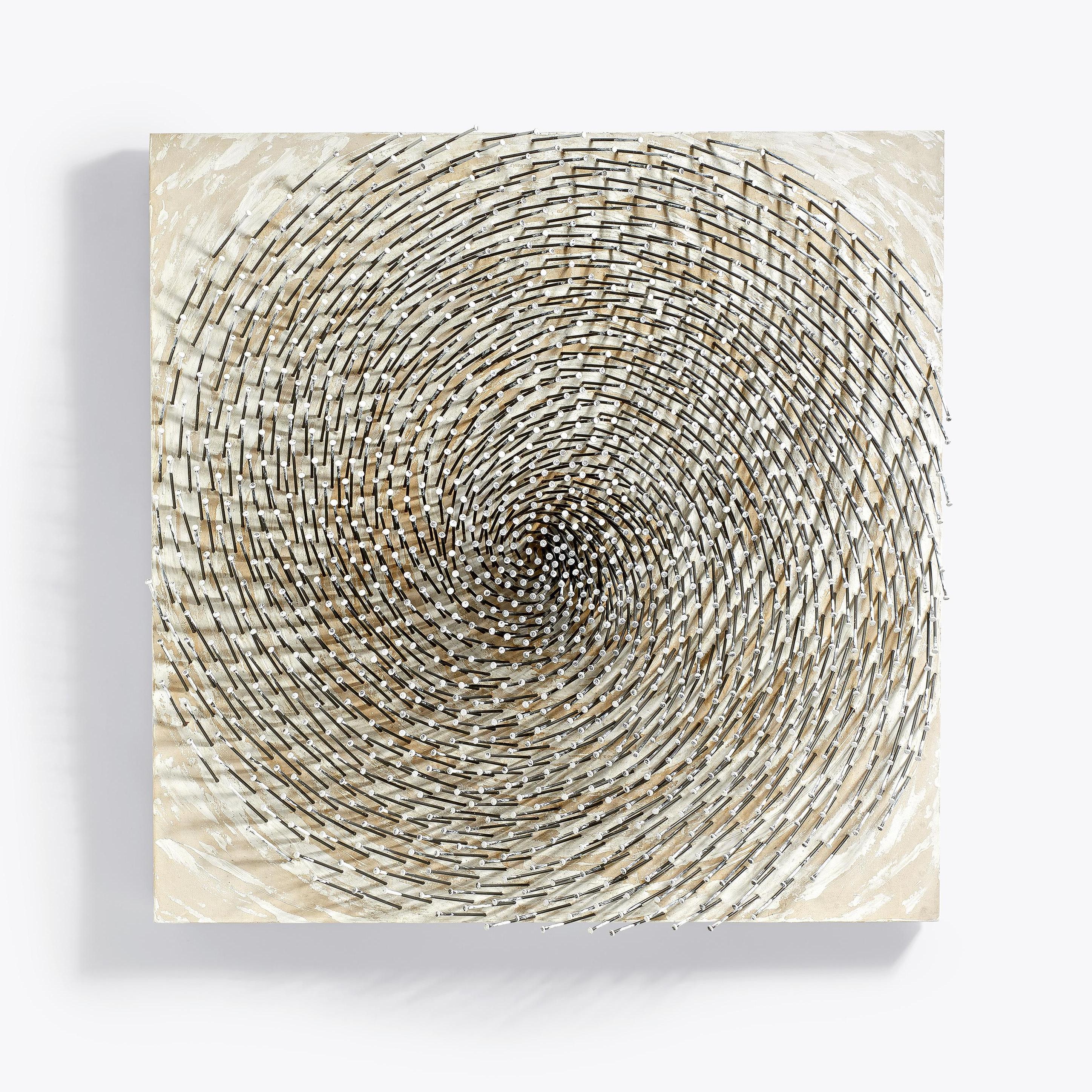 Nachruf auf Günther Uecker: Günther Uecker: "Spirale", 2001