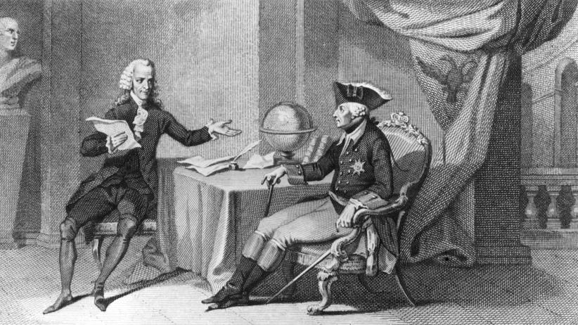 "Friedrich der Große": Voltaire und Friedrich der Große