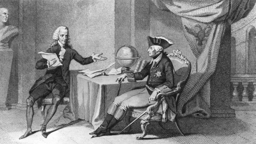 "Friedrich der Große": Voltaire und Friedrich der Große