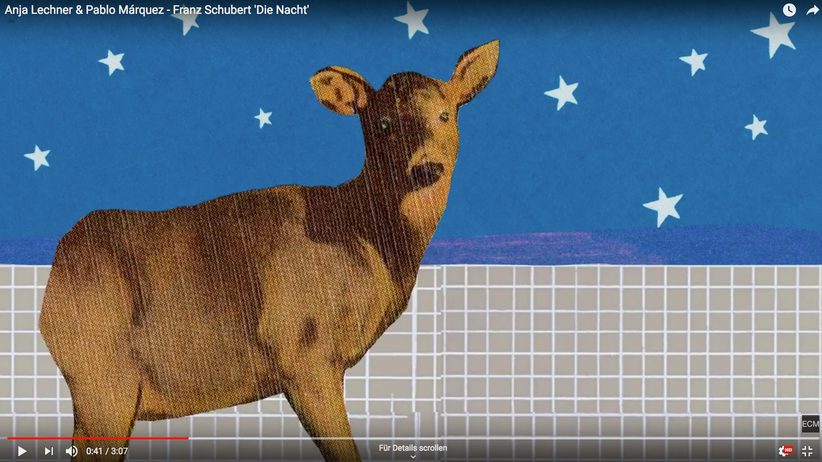 Anja Lechner und Pablo Márquez: Das Reh unterm Sternenzelt: aus dem Video zum Album "Die Nacht"