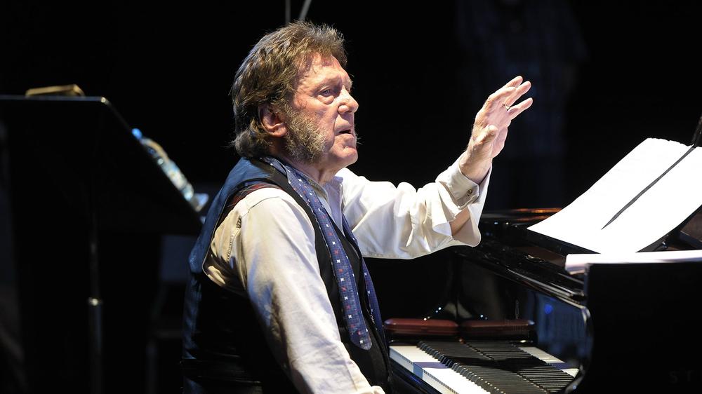 Jazz-Pianist:  Keith Tippett bei einem Konzert in Berlin 2015.