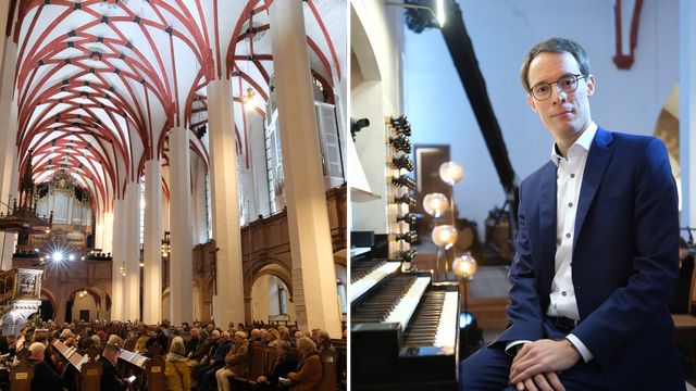 Johannes Lang in Leipzig: Durchgeorgelt