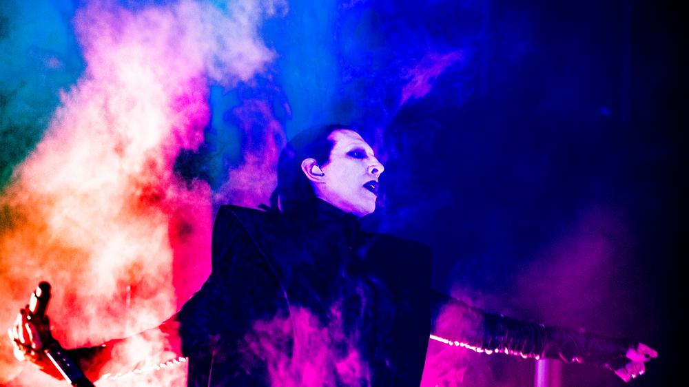 Marilyn Manson: Marilyn Manson bei einem Auftritt im vergangenen Februar in Amsterdam. Für sein Konzert in Berlin wurden weder Journalisten noch Fotografinnen akkreditiert.