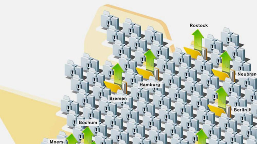 Deutschlandkarte: Open-Data-Städte