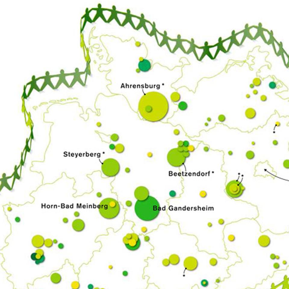 Deutschlandkarte: Alternative Gemeinschaften | ZEIT ONLINE