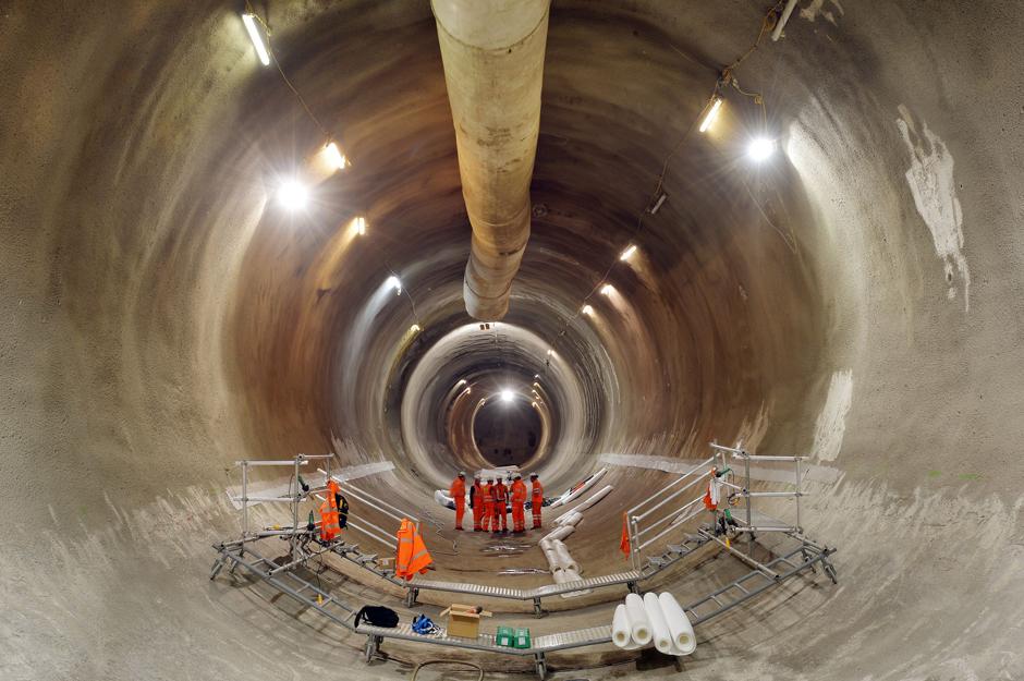 Bauprojekt Der Marathontunnel von London ZEIT ONLINE