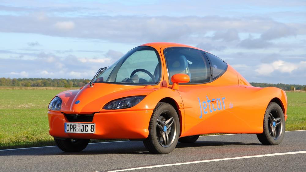 Automarken: Das Jetcar wurde auch in einer Elektro-Version angeboten.