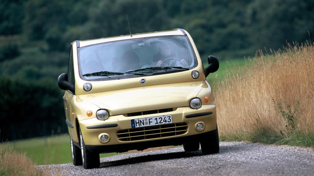 Automobilgeschichte: Der Fiat Multipla landet wegen seiner Front auf der Liste der hässlichsten Autos.