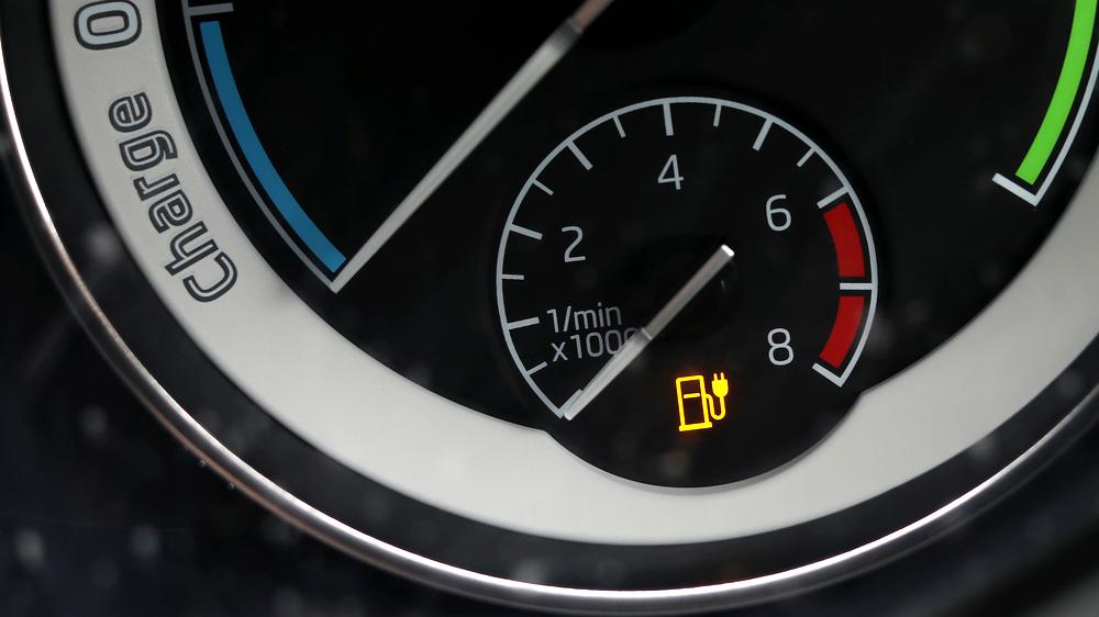 Plug-in-Hybrid: Ladestandanzeige in einem Plug-in-Hybrid