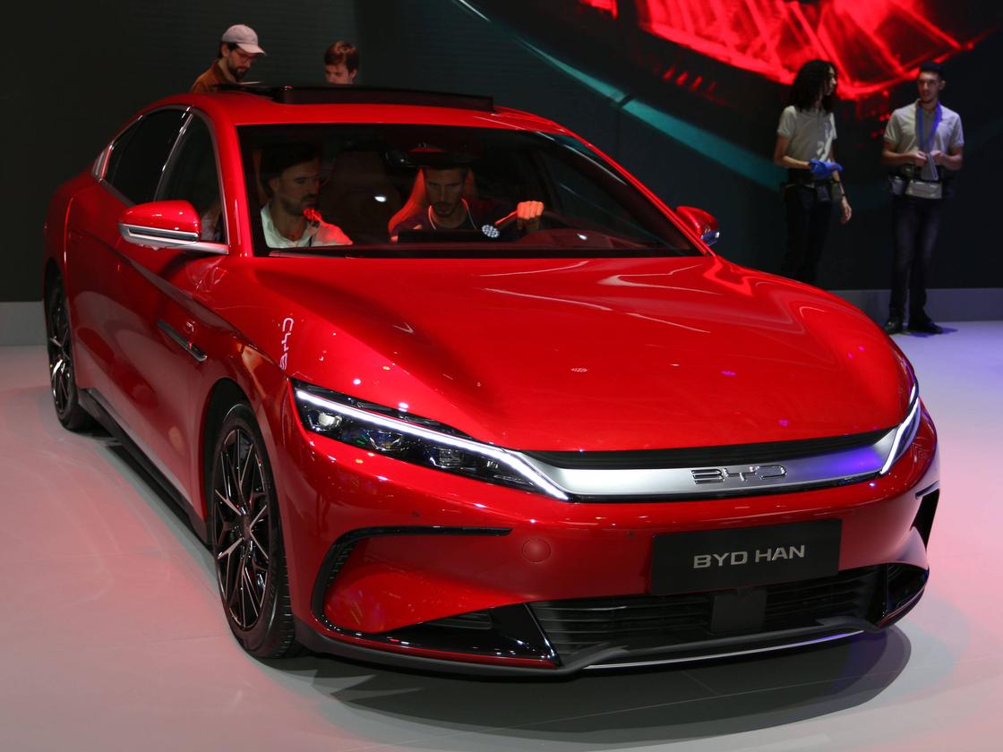 China-Elektroautobauer BYD stellt Händlernetz für Deutschland vor 