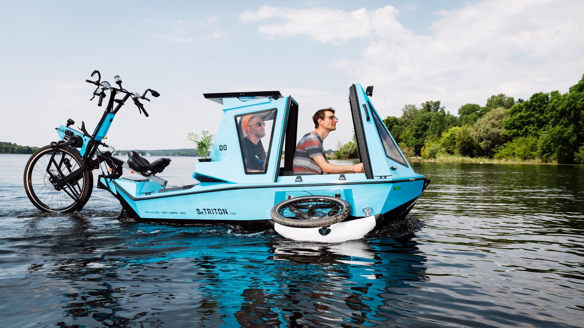 BeTriton: Aus E-Bike wird E-Boot wird E-Camper