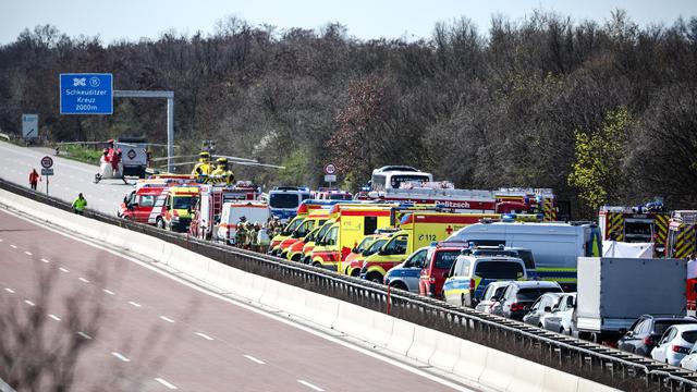 Unfall auf der A9: Vier Tote bei Unfall mit FlixBus nahe Leipzig