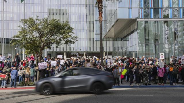 Proteste gegen Elon Musk: Rache für die Kettensäge