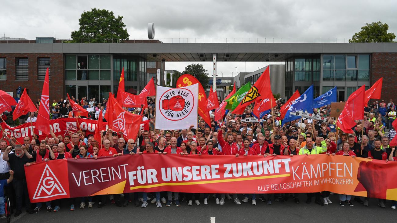 VW-Demo: Sie fragen sich: Warum ausgerechnet wir?