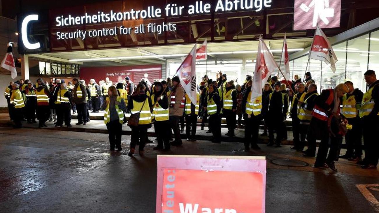 Sicherheitspersonal: Warnstreik An Berliner Flughäfen: Viele Flüge ...