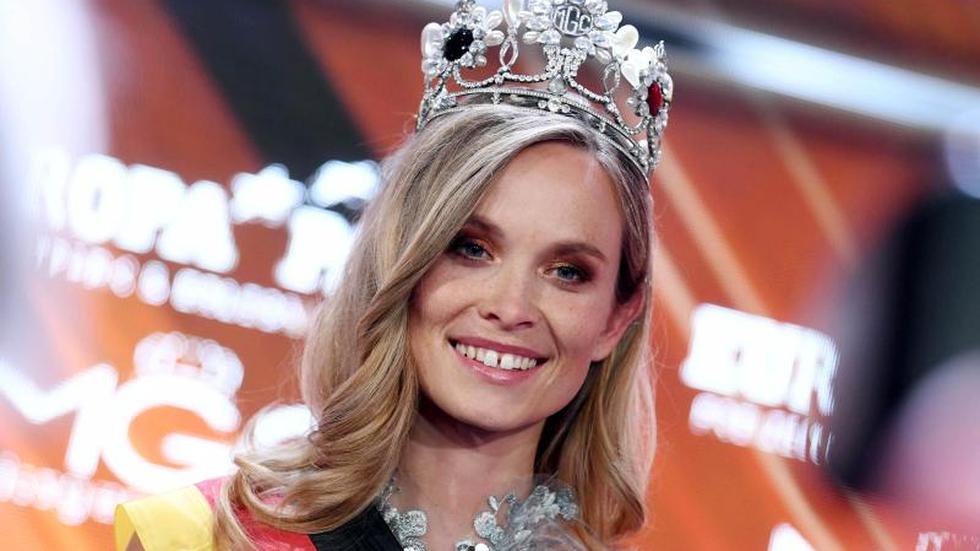 Schönheitswettbewerb Polizistin Nadine Berneis zur neuen "Miss Germany