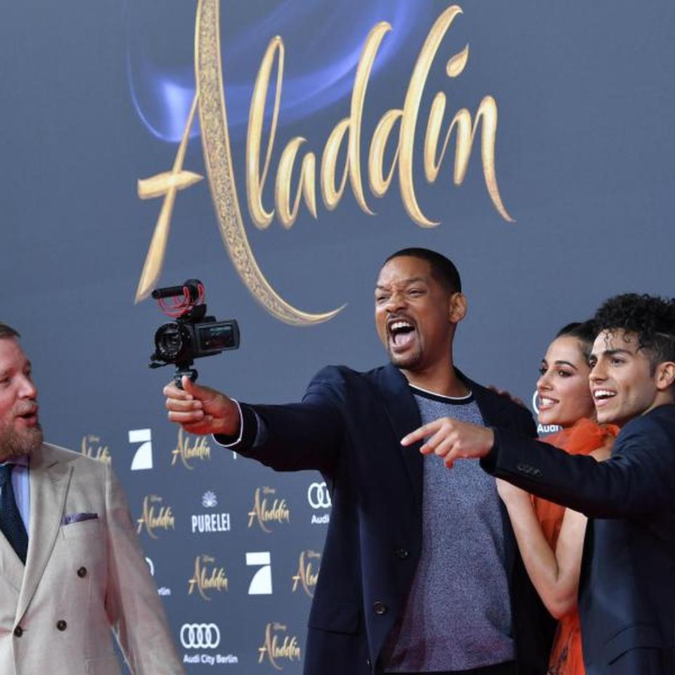 Aladdin Premiere Will Smith Lieber Schauspieler als US Prasident ZEIT ONLINE