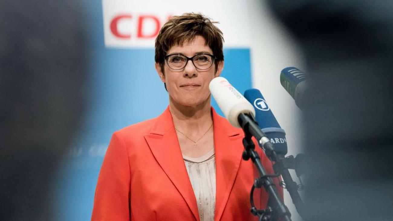 CDU boss with push: Kramp-Karrenbauer calls for scrapping premium for oil h...