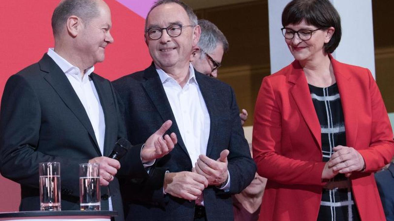 Victory For Esken Walter Borjans Booming In The Willy Brandt