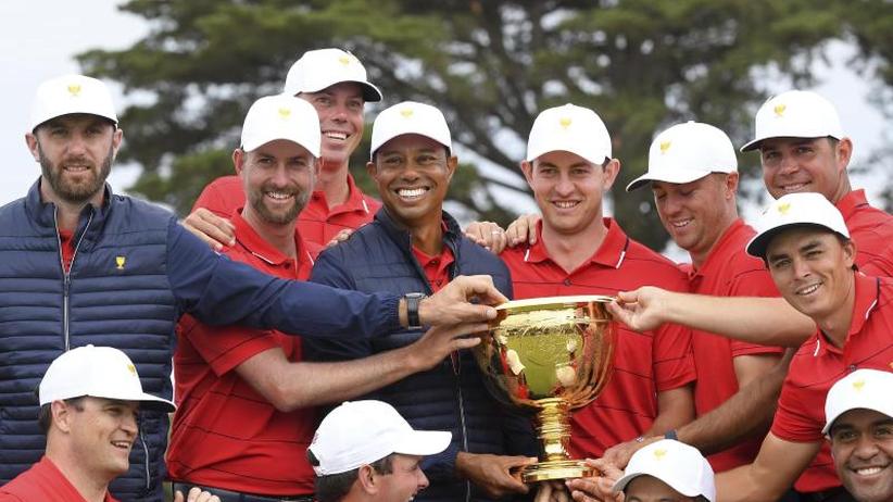 Starkes Comeback: US-Golf-Team gewinnt dank Woods 13. Presidents Cup