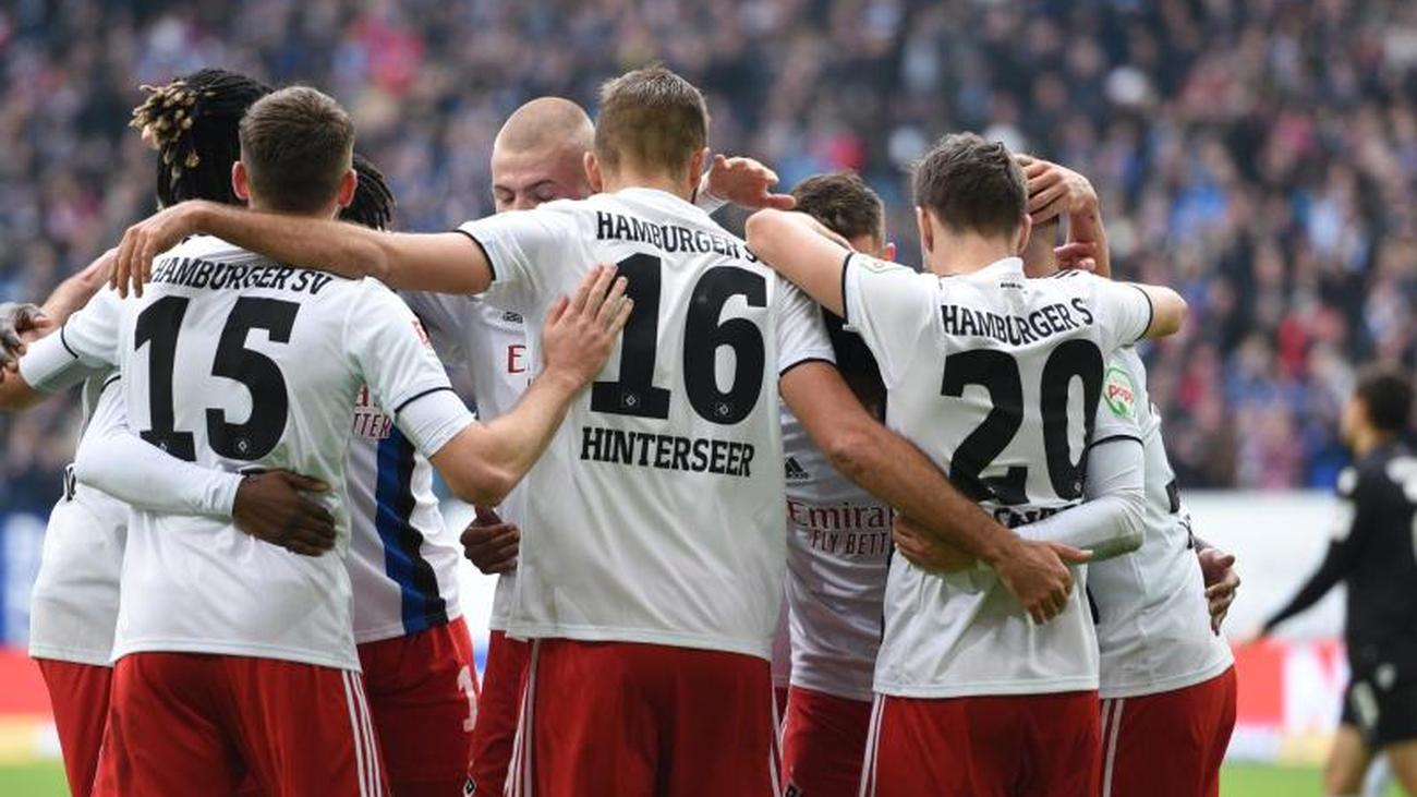 2 Liga HSV bernimmt Platz Eins VfB Zieht Mit Bielefeld Gleich 
