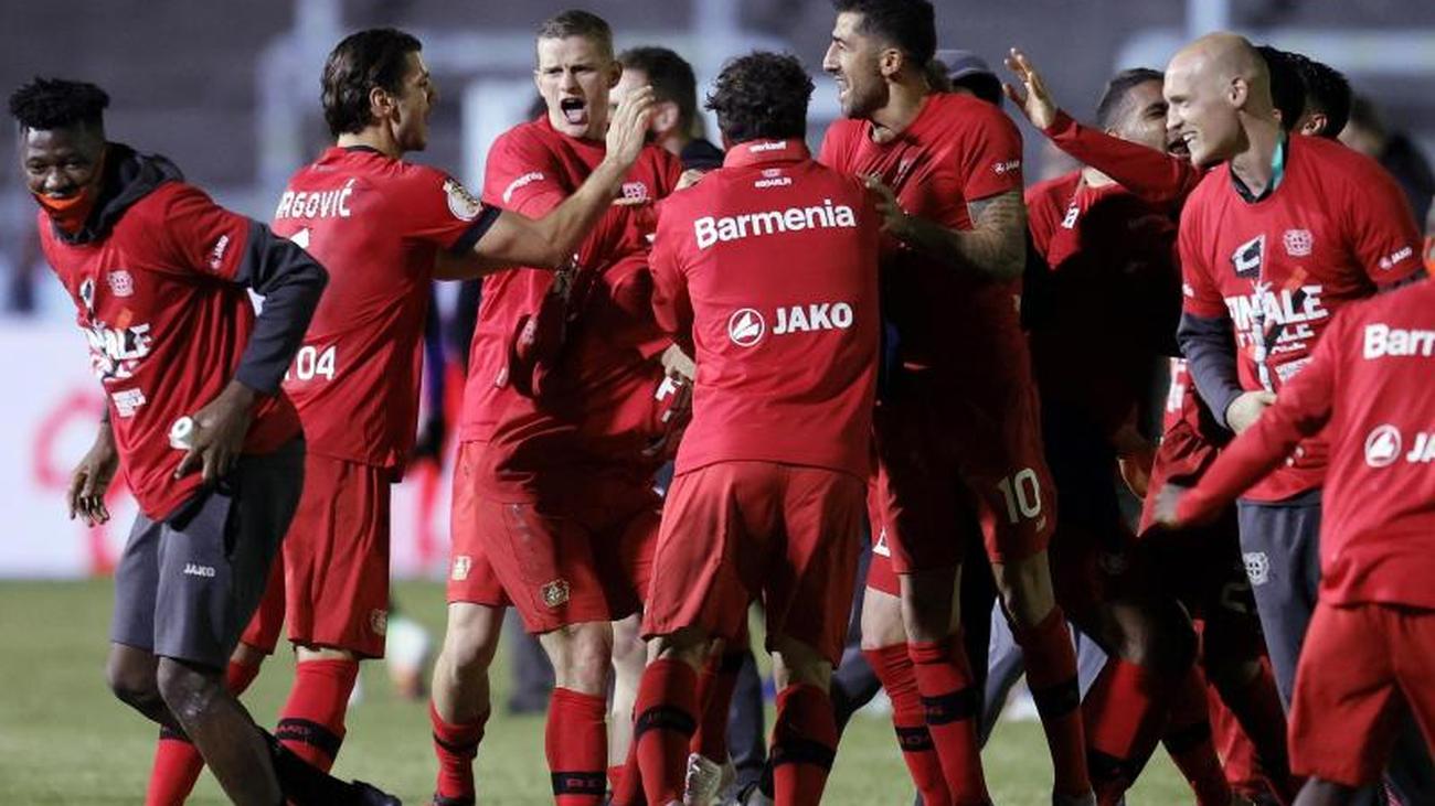 DFB-Pokal Halbfinale: Eiskalt ins Finale: Leverkusen ...