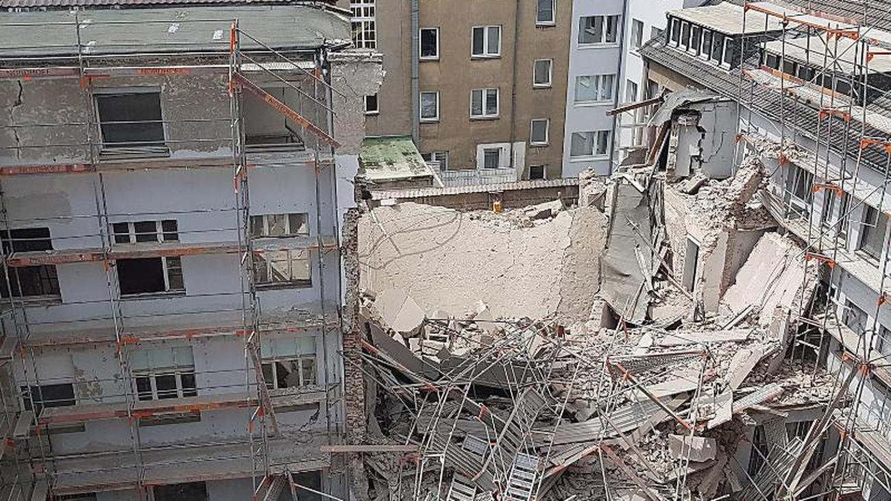 Worker Missing Shell In Dusseldorf Collapsed During Construction Work Teller Report