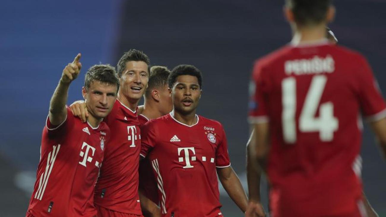 Champions League: Triple ganz nah: Gnabry führt Bayern ins ...