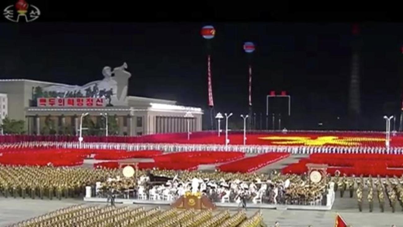Gun Show In Pyongyang North Korea Celebrates Party Anniversary With A Military Parade At Night Teller Report