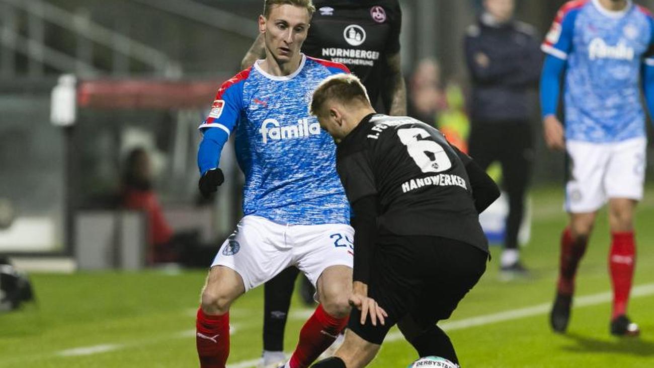 Fußball: Holstein Kiel nach 1:0 gegen Nürnberg zurück auf ...