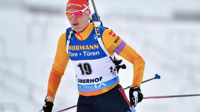 Ausblick: Will es am zweiten Oberhof-Wochenende mit den deutschen Biathlon-Frauen in der Staffel besser machen als eine Woche zuvor: Denise Herrmann.