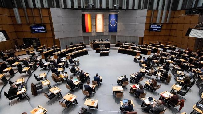 Kriminalität: Eine Sitzung im Berliner Abgeordnetenhaus.