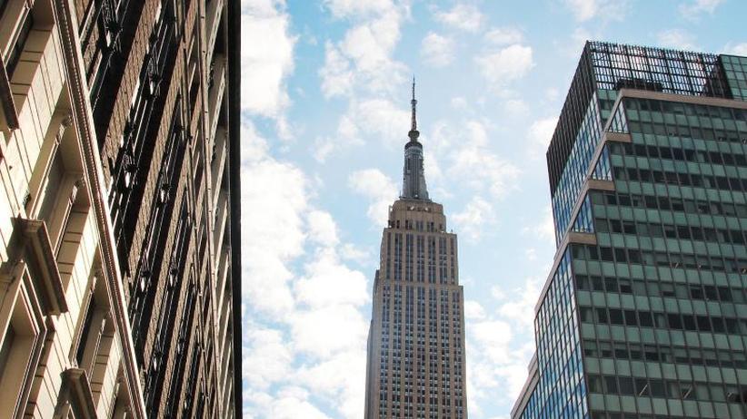 Pinker Herzschlag In New York Valentinstag Am Empire State Building Zeit Online