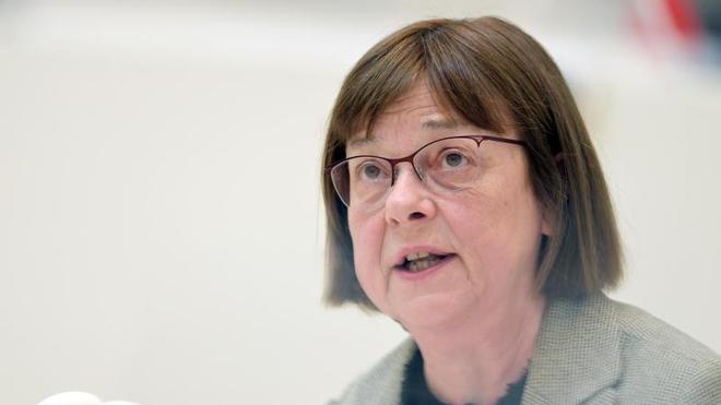 Gedenkstätten: Brandenburgs stellvertretende Ministerpräsidentin Ursula Nonnemacher (Grüne) spricht im Landtag.