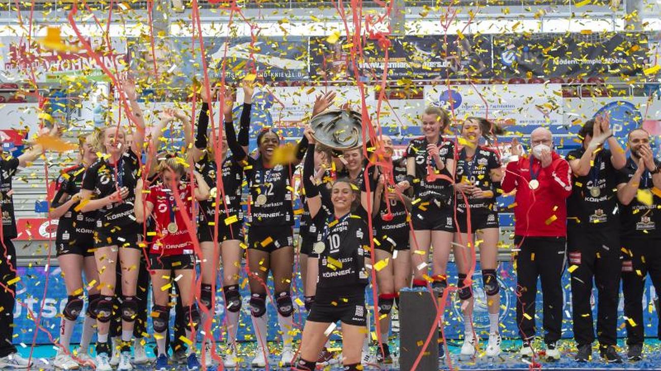 Volleyball: Dresdner Volleyballerinnen Meister | ZEIT ONLINE