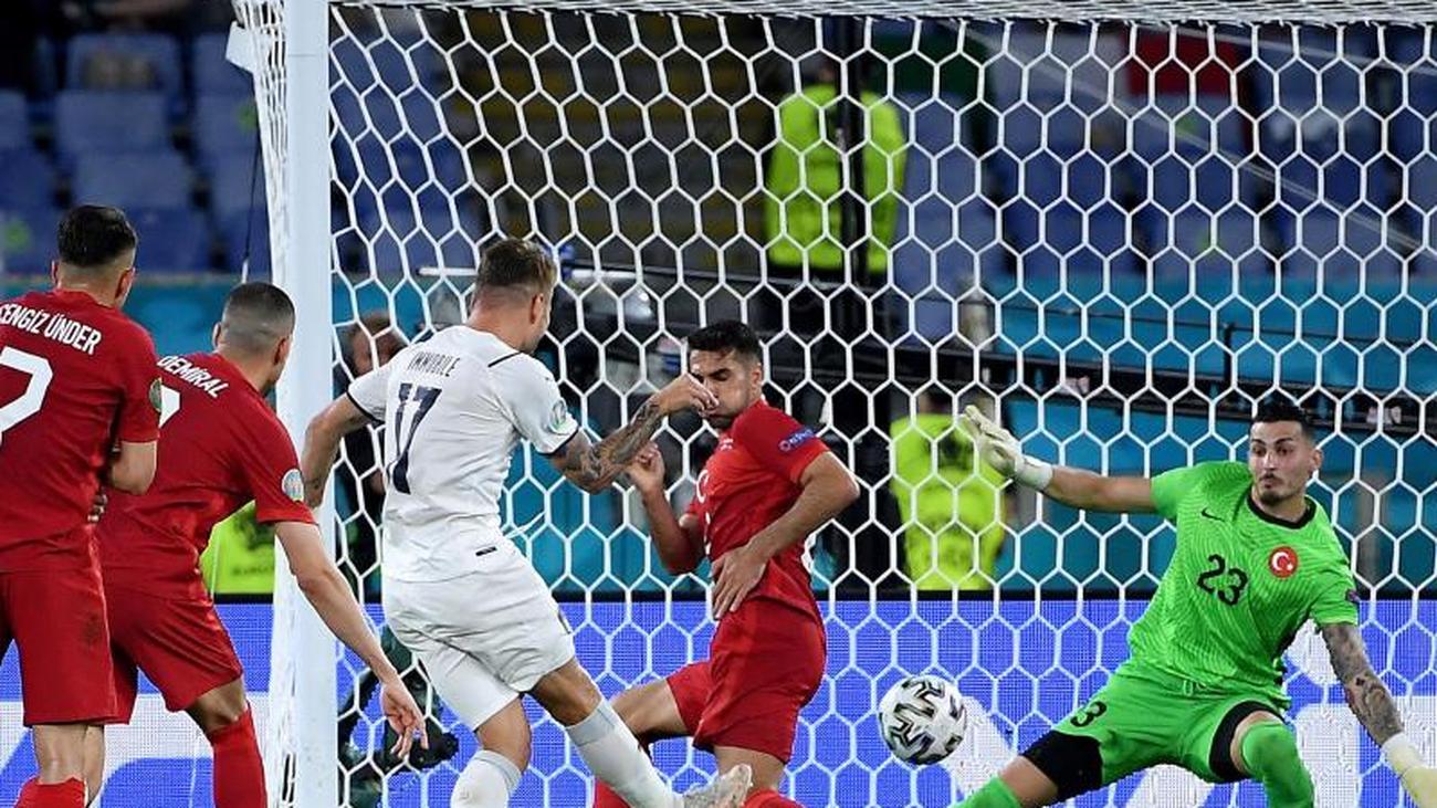 Fußball-Europameisterschaft: Italien glänzt zum EM-Start: Klarer Sieg gegen die Türkei | ZEIT ONLINE