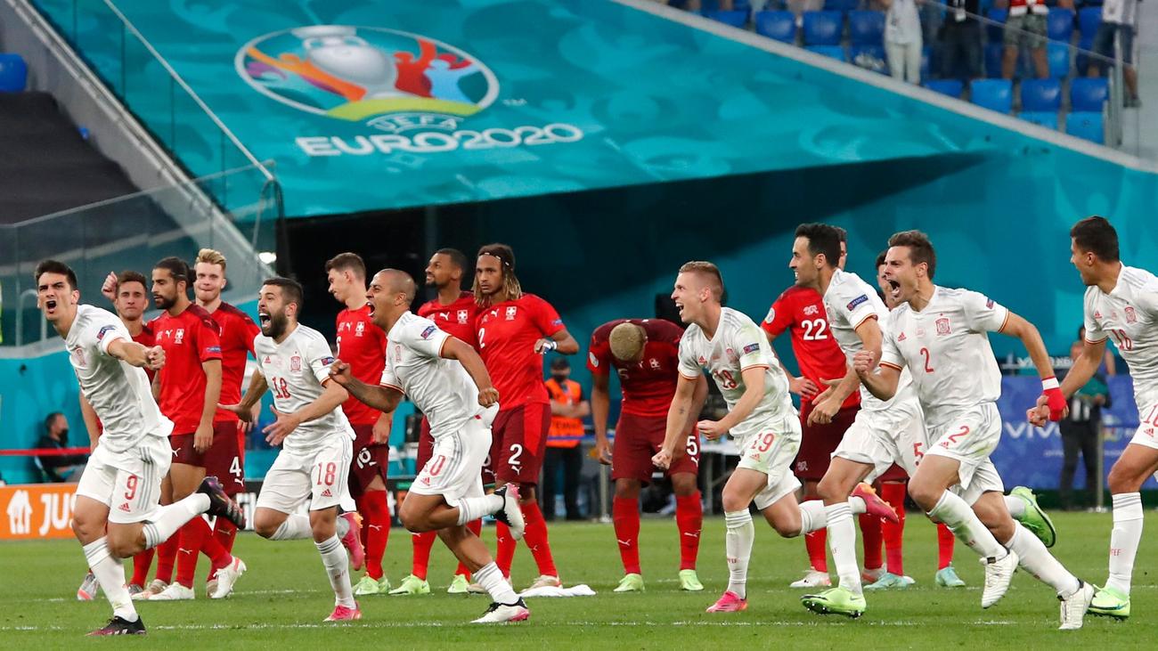 EM-Viertelfinale: Schweiz nach Elfmeter-Drama gegen Spanien raus | ZEIT